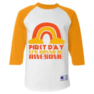 Three-Quarter Raglan Sleeve Baseball T-Shirt Thumbnail