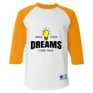 Three-Quarter Raglan Sleeve Baseball T-Shirt Thumbnail