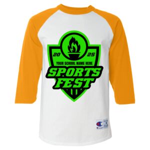 Three-Quarter Raglan Sleeve Baseball T-Shirt Thumbnail