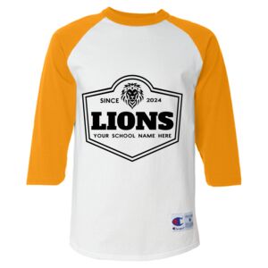 Three-Quarter Raglan Sleeve Baseball T-Shirt Thumbnail