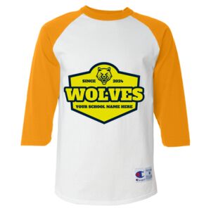 Three-Quarter Raglan Sleeve Baseball T-Shirt Thumbnail