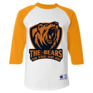 Three-Quarter Raglan Sleeve Baseball T-Shirt Thumbnail