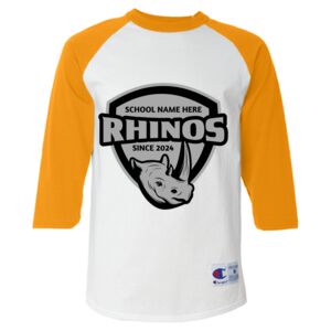 Three-Quarter Raglan Sleeve Baseball T-Shirt Thumbnail