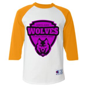 Three-Quarter Raglan Sleeve Baseball T-Shirt Thumbnail