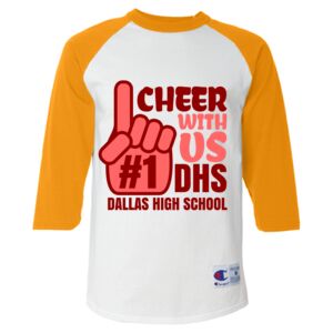 Three-Quarter Raglan Sleeve Baseball T-Shirt Thumbnail