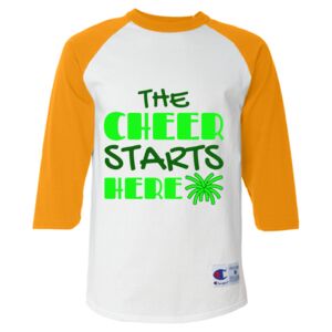 Three-Quarter Raglan Sleeve Baseball T-Shirt Thumbnail