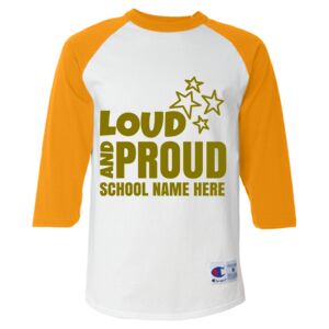 Three-Quarter Raglan Sleeve Baseball T-Shirt Thumbnail