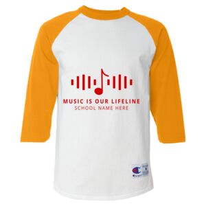 Three-Quarter Raglan Sleeve Baseball T-Shirt Thumbnail