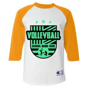 Three-Quarter Raglan Sleeve Baseball T-Shirt Thumbnail