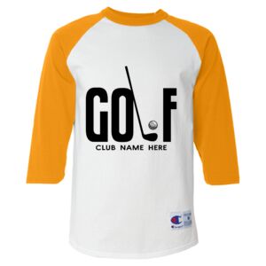 Three-Quarter Raglan Sleeve Baseball T-Shirt Thumbnail