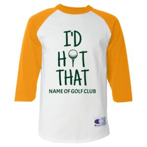 Three-Quarter Raglan Sleeve Baseball T-Shirt Thumbnail