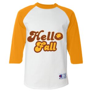 Three-Quarter Raglan Sleeve Baseball T-Shirt Thumbnail