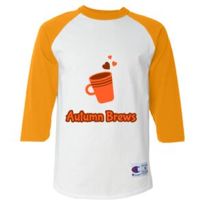 Three-Quarter Raglan Sleeve Baseball T-Shirt Thumbnail