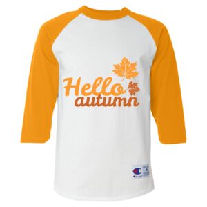 Three-Quarter Raglan Sleeve Baseball T-Shirt Thumbnail