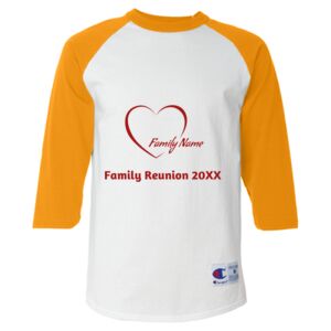 Three-Quarter Raglan Sleeve Baseball T-Shirt Thumbnail