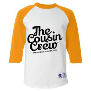 Three-Quarter Raglan Sleeve Baseball T-Shirt Thumbnail