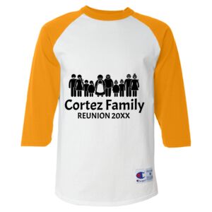 Three-Quarter Raglan Sleeve Baseball T-Shirt Thumbnail