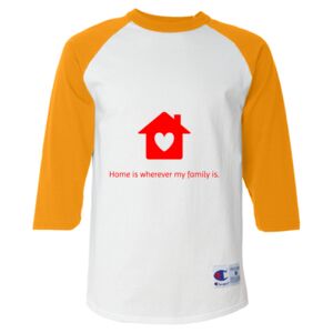 Three-Quarter Raglan Sleeve Baseball T-Shirt Thumbnail