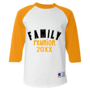Three-Quarter Raglan Sleeve Baseball T-Shirt Thumbnail