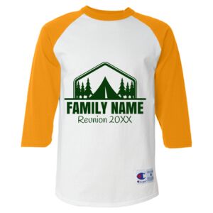 Three-Quarter Raglan Sleeve Baseball T-Shirt Thumbnail