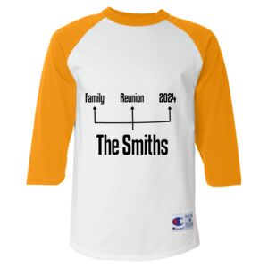 Three-Quarter Raglan Sleeve Baseball T-Shirt Thumbnail