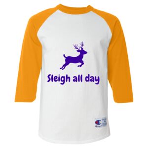 Three-Quarter Raglan Sleeve Baseball T-Shirt Thumbnail