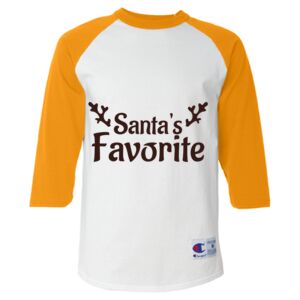 Three-Quarter Raglan Sleeve Baseball T-Shirt Thumbnail