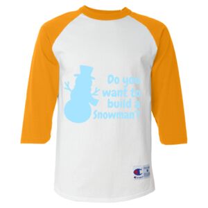 Three-Quarter Raglan Sleeve Baseball T-Shirt Thumbnail