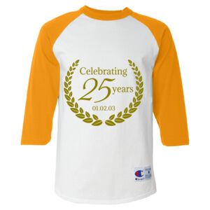 Three-Quarter Raglan Sleeve Baseball T-Shirt Thumbnail
