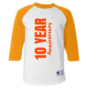 Three-Quarter Raglan Sleeve Baseball T-Shirt Thumbnail