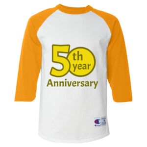 Three-Quarter Raglan Sleeve Baseball T-Shirt Thumbnail