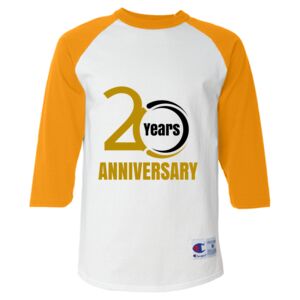 Three-Quarter Raglan Sleeve Baseball T-Shirt Thumbnail