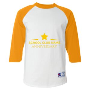 Three-Quarter Raglan Sleeve Baseball T-Shirt Thumbnail