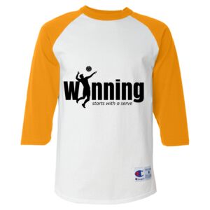 Three-Quarter Raglan Sleeve Baseball T-Shirt Thumbnail