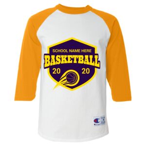 Three-Quarter Raglan Sleeve Baseball T-Shirt Thumbnail