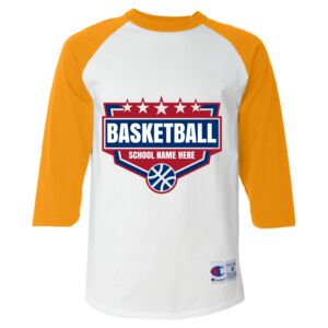 Three-Quarter Raglan Sleeve Baseball T-Shirt Thumbnail
