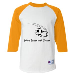 Three-Quarter Raglan Sleeve Baseball T-Shirt Thumbnail