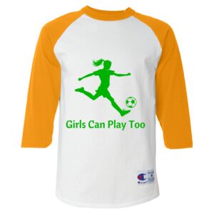 Three-Quarter Raglan Sleeve Baseball T-Shirt Thumbnail