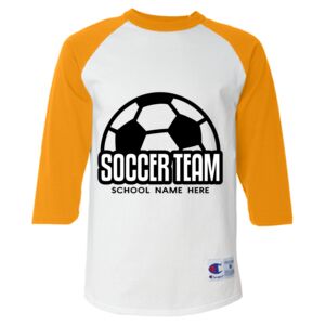 Three-Quarter Raglan Sleeve Baseball T-Shirt Thumbnail