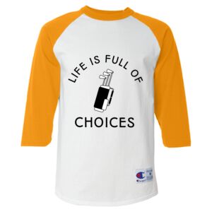 Three-Quarter Raglan Sleeve Baseball T-Shirt Thumbnail