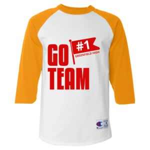 Three-Quarter Raglan Sleeve Baseball T-Shirt Thumbnail