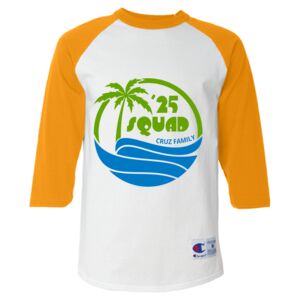 Three-Quarter Raglan Sleeve Baseball T-Shirt Thumbnail