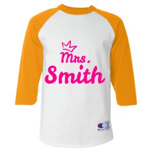 Three-Quarter Raglan Sleeve Baseball T-Shirt Thumbnail