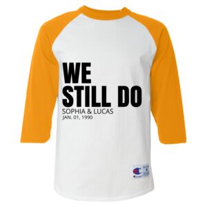 Three-Quarter Raglan Sleeve Baseball T-Shirt Thumbnail