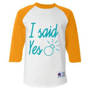 Three-Quarter Raglan Sleeve Baseball T-Shirt Thumbnail