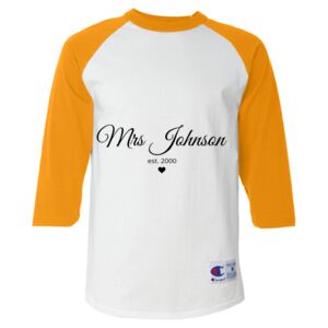 Three-Quarter Raglan Sleeve Baseball T-Shirt Thumbnail