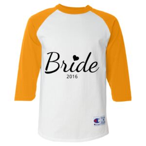 Three-Quarter Raglan Sleeve Baseball T-Shirt Thumbnail