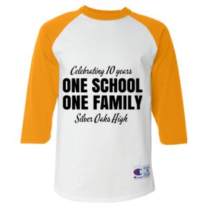 Three-Quarter Raglan Sleeve Baseball T-Shirt Thumbnail