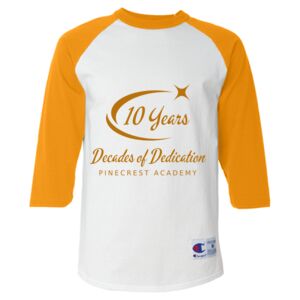 Three-Quarter Raglan Sleeve Baseball T-Shirt Thumbnail