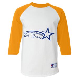 Three-Quarter Raglan Sleeve Baseball T-Shirt Thumbnail